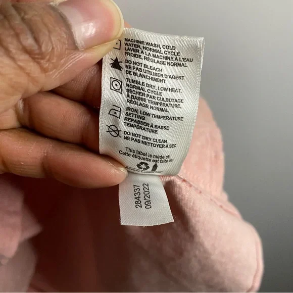 Denver Hayes Men's Salmon Modern Fit Long Sleeve Button-Down Shirt - Picture 7 of 8